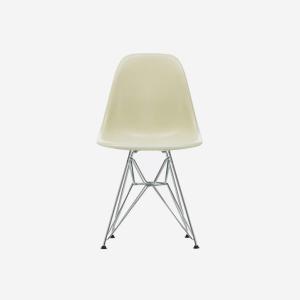 Vitra Eames Fiberglass Side Chair DSX Parchment