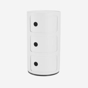 Kartell Componibili 3 Recycled Matte White