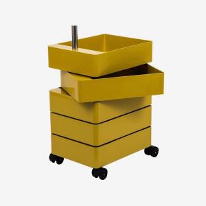 Magis 360° Container 72 With Wheels Yellow