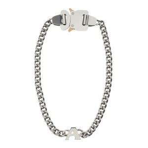 Men's metal pendant necklace