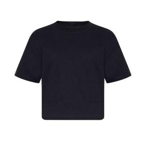 Jersey logo cropped T-shirt