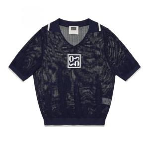 MELROSE POLO TEE (NAVY)