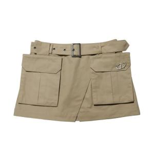 BEIGE DETACHABLE WRAP SKIRT