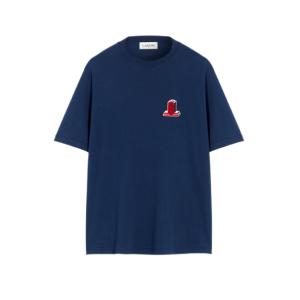 Logo patch short sleeve t-shirt
