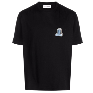 logo patch short sleeve t-shirt