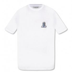 Logo patch short sleeve t-shirt