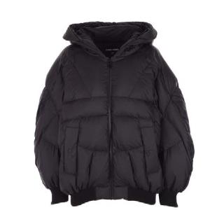 Black down padding