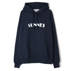 Embroidered logo hoodie