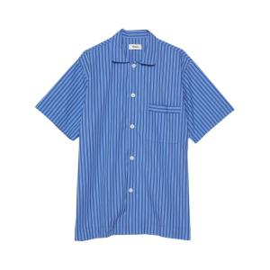 Poplin Pajamas Short Sleeve Shirt