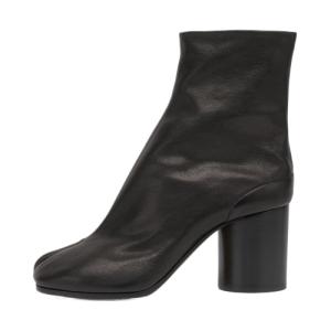 Maison Margiela Tabi Leather Boot Black - 8cm