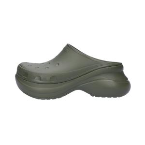 Balenciaga x Crocs Platform Clog Sandals - Khaki