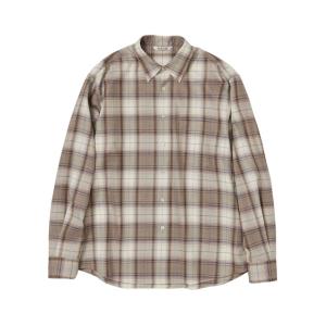 SUPER LIGHT WOOL CHECK SHIRT