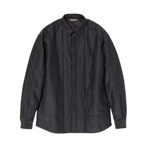 QUILTED LIGHT SILK COTTON SHIRT