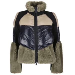 Shearling mix padding