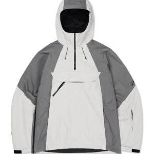 QUASAR 2L PULLOVER JACKET LIGHT GREY