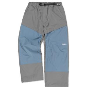 BLOCK WIDE PANTS STEEL GREY